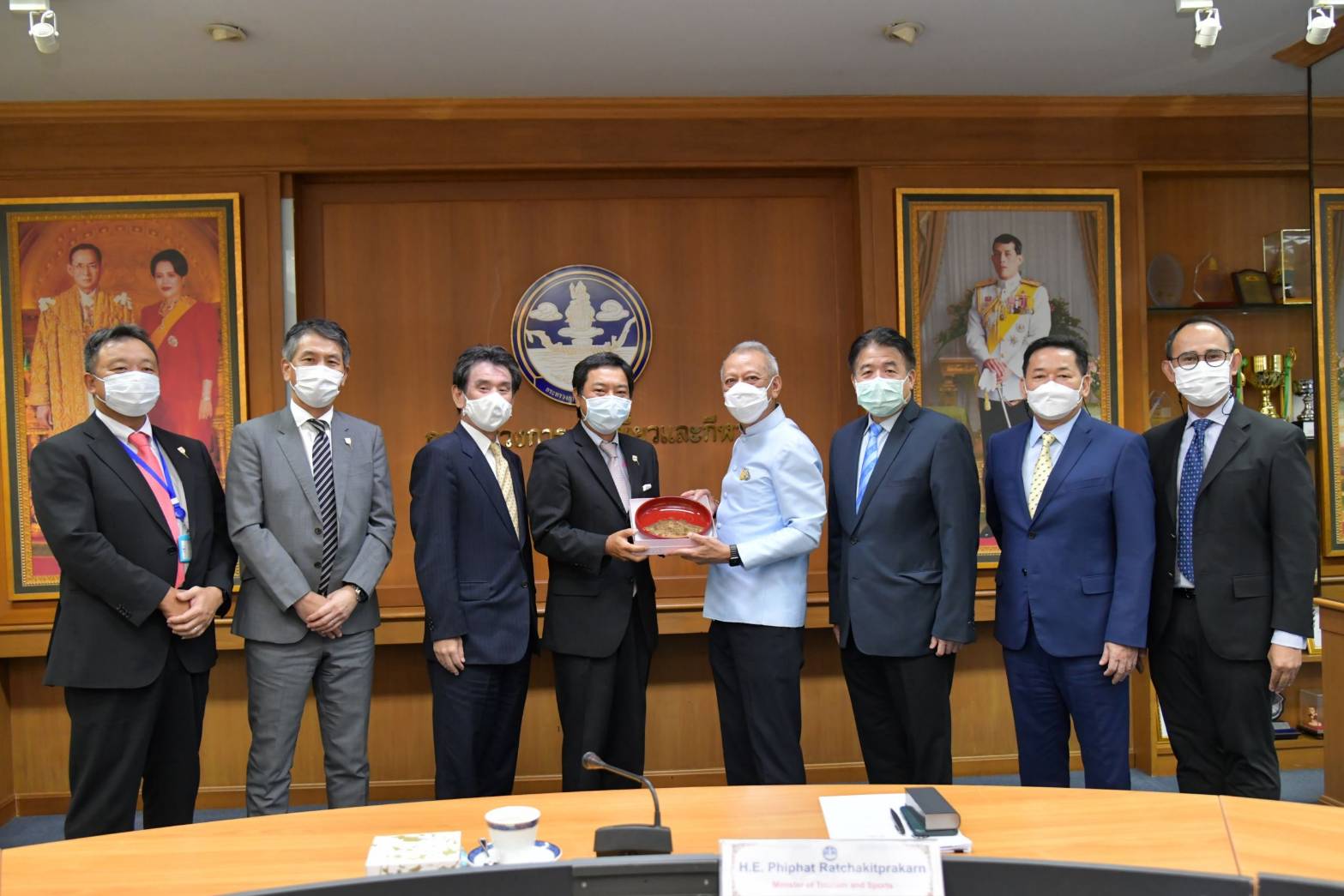 รมว.พิพัฒน์ ประชุม​หารือ​ระหว่าง กระทรวง​การ​ท่องเที่ยว​และ​กีฬา​ กับองค์การส่ง​เสริม​การค้า​ต่างประเทศ​ของ​ญี่ปุ่น​ สาขา​กรุงเทพ​ (JETRO​ Bangkok)