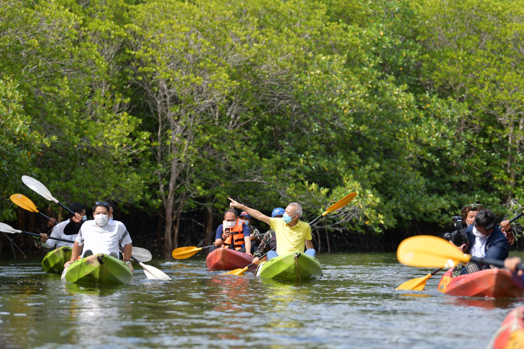 รมว.ท่องเที่ยวและกีฬา ลงพื้นที่ทดสอบสินค้าและบริการท่องเที่ยว วันเดียวเที่ยวภูเก็ต Amazing ยิ่งกว่าเดิม สู่การเปลี่ยนแปลงสหัสวรรษ 7 Greens Travel จังหวัดภูเก็ต