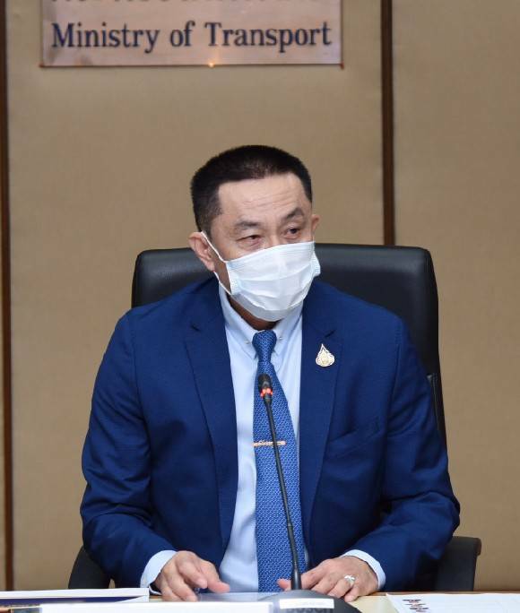 ศักดิ์สยาม ประชุมกำกับ ติดตาม แก้ไขปัญหาอุปสรรคให้มีความพร้อมในการเปิดประเทศเพื่อรองรับนักท่องเที่ยวต่างชาติตามนโยบายรัฐบาล