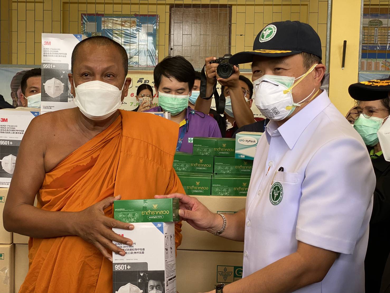 “อนุทิน” ลงพื้นที่ไฟไหม้โรงงาน เผย สธ.ประสานช่วยเหลือประชาชนแล้ว