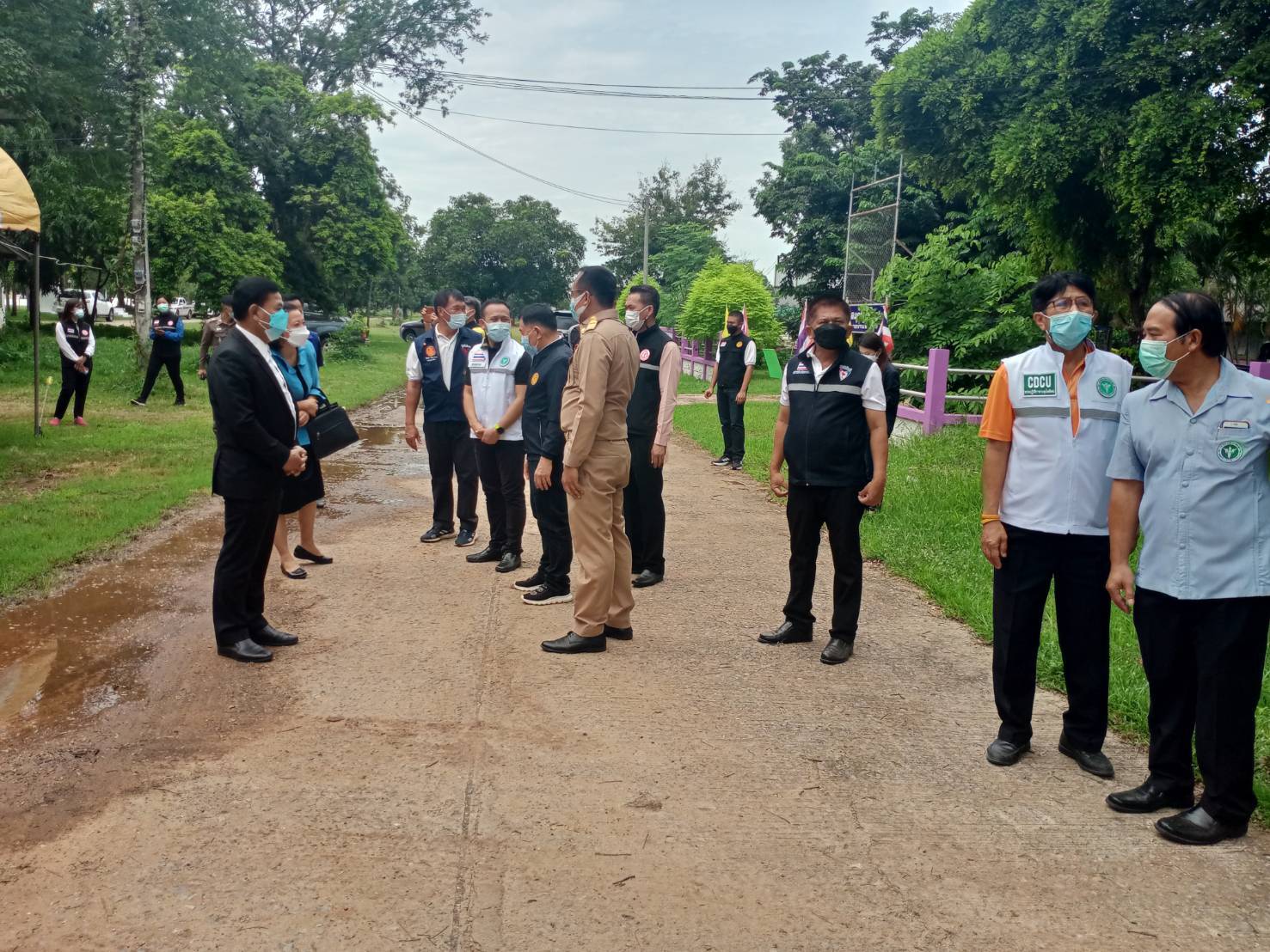 "ส.ส.พรชัย" ร่วมลงพื้นที่กับ "รมช.วีรศักดิ์" เพื่อตรวจเยี่ยมให้กำลังใจผู้ปฏิบัติงาน และบุคลากรทางการแพทย์ ตาม รพ.สต. ในจังหวัดนครราชสีมา