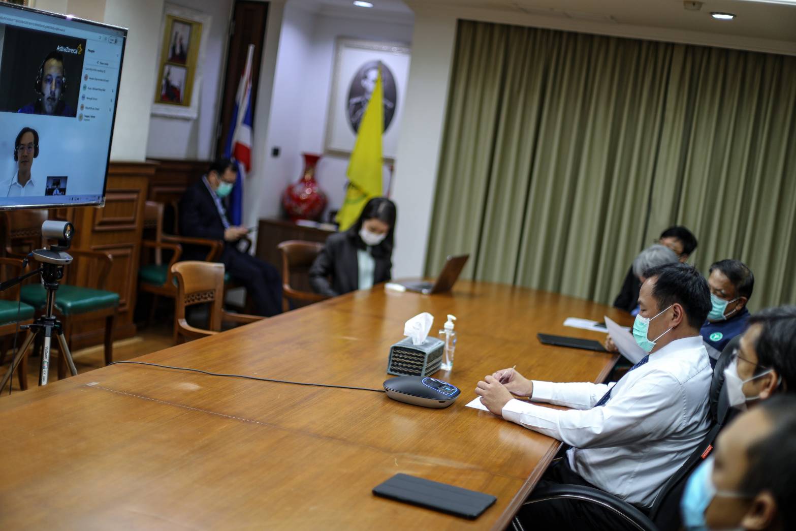 “อนุทิน” คุย “แอสตร้าฯ” จัดสรรวัคซีนปี 65 แจ้งความต้องการเบื้องต้น 50 ล้านโดส