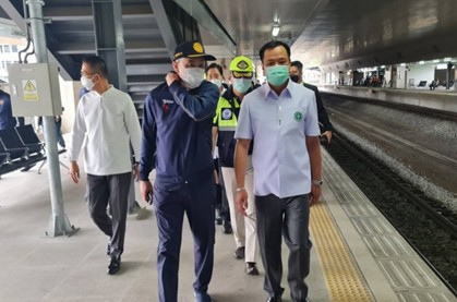 กระทรวงคมนาคมลุยเตรียมความพร้อมการอำนวยความสะดวกการเดินทางของผู้ป่วยโควิด-19 ในพื้นที่ 7 จังหวัด เข้ารับการรักษาในจังหวัดภูมิลำเนา 7 จังหวัด ภาคตะวันออกเฉียงเหนือตอนล่าง