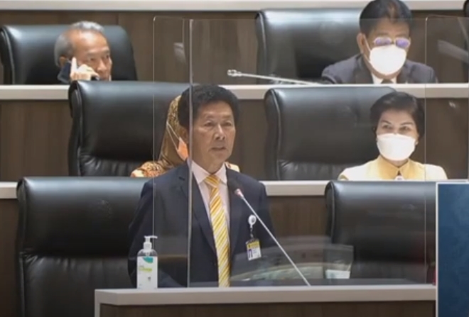 "ส.ส.เกียรติ เหลืองขจรวิทย์" หวั่นการแพร่เชื้อระบาด Covid-19 ขอให้ครม. ทบทวนการเลือกตั้งท้องถิ่นออกไปก่อน และเร่งแก้ไขซ่อมแซมถนนสาย 2357 ในพื้นที่ จ. ลพบุรี