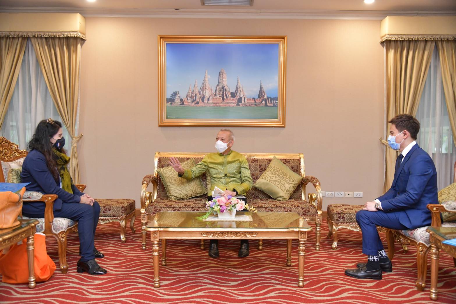 รมว.พิพัฒน์ รัชกิจประการ ให้​นายนราศักดิ์ อิทธิริทพงษ์​ นักแข่งไทยคนแรกในรายการ​ World Rally Championship 2022 (WRC3) และคณะ​ เข้าพบเพื่อหารือแนวทางการส่งเสริมกีฬามอเตอร์สปอร์ตของประเทศไทย