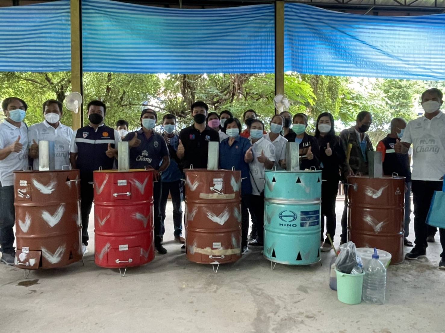 ส.ส.อดิพงษ์ ฐิติพิทยา มอบหมายให้ทีมงาน เข้าร่วมงานโครงการพัฒนาสิ่งแวดล้อมสะอาดลดปริมาณขยะด้วยหลัก 3Rs เทศบาลตำบลอุดมธรรม อ.กระสัง จ.บุรีรัมย์ ณ วัดชุมพลมณีรัตน์