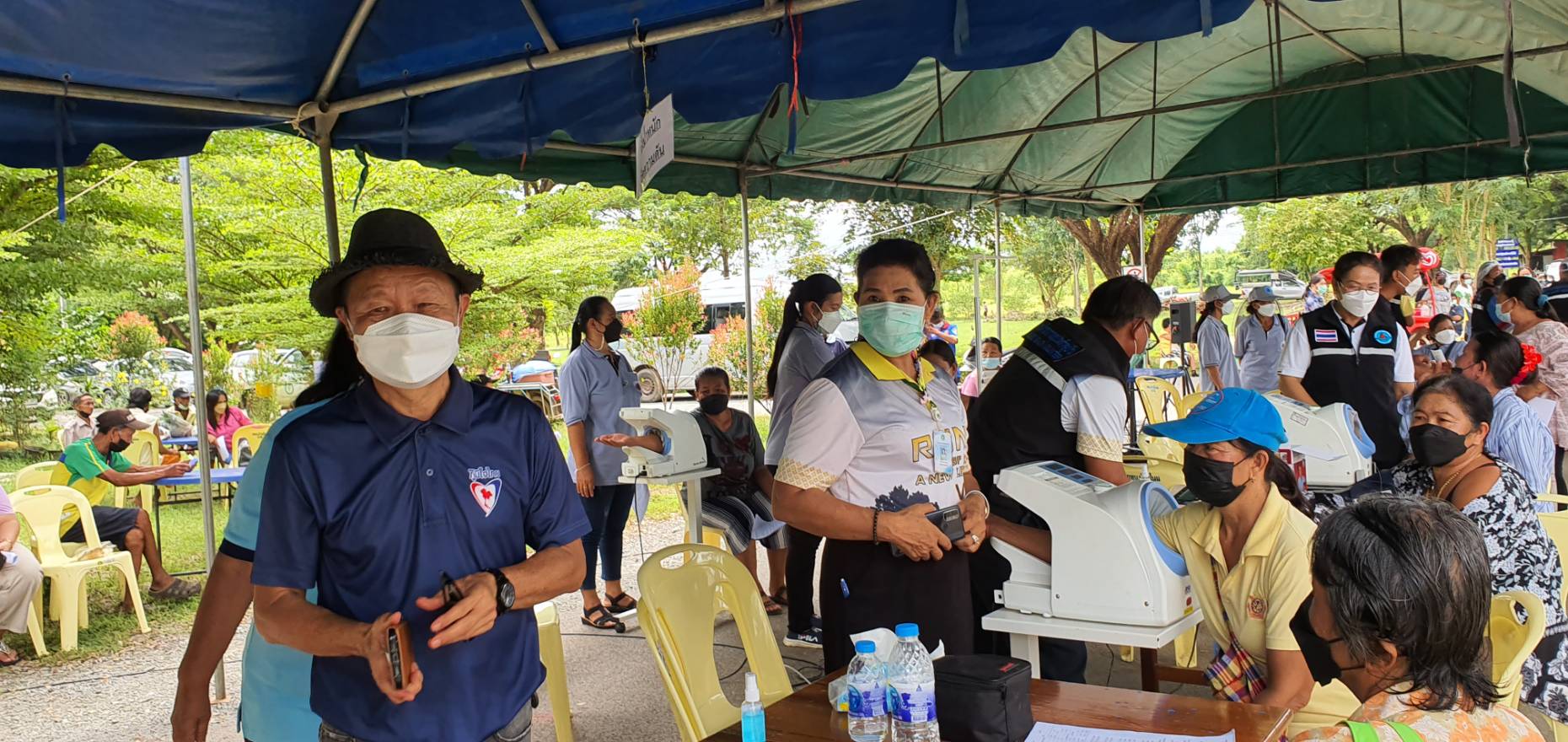 ส.ส.สฤษดิ์ นำหน่วยรถเคลื่อนที่ Mobile Saimit Delivery ออกบริการชุมชน-ผู้ฉีดวัคซีน ตำบลวังท่าช้าง