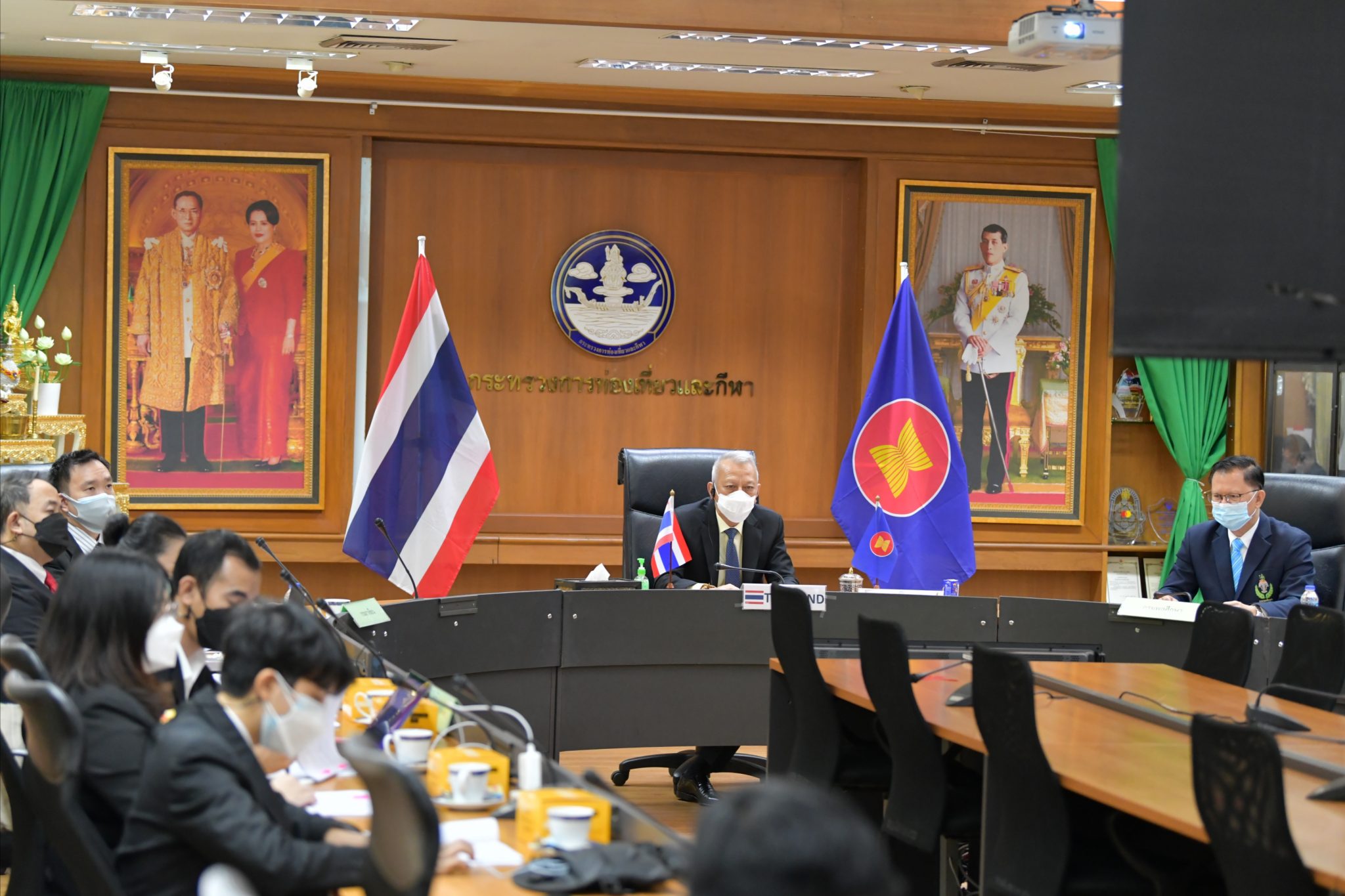 รมว.ท่องเที่ยว​และ​กีฬา​ ร่วม​ประชุม​รัฐมนตรี​กีฬา​อาเซียน​ ครั้ง​ที่​ 6​