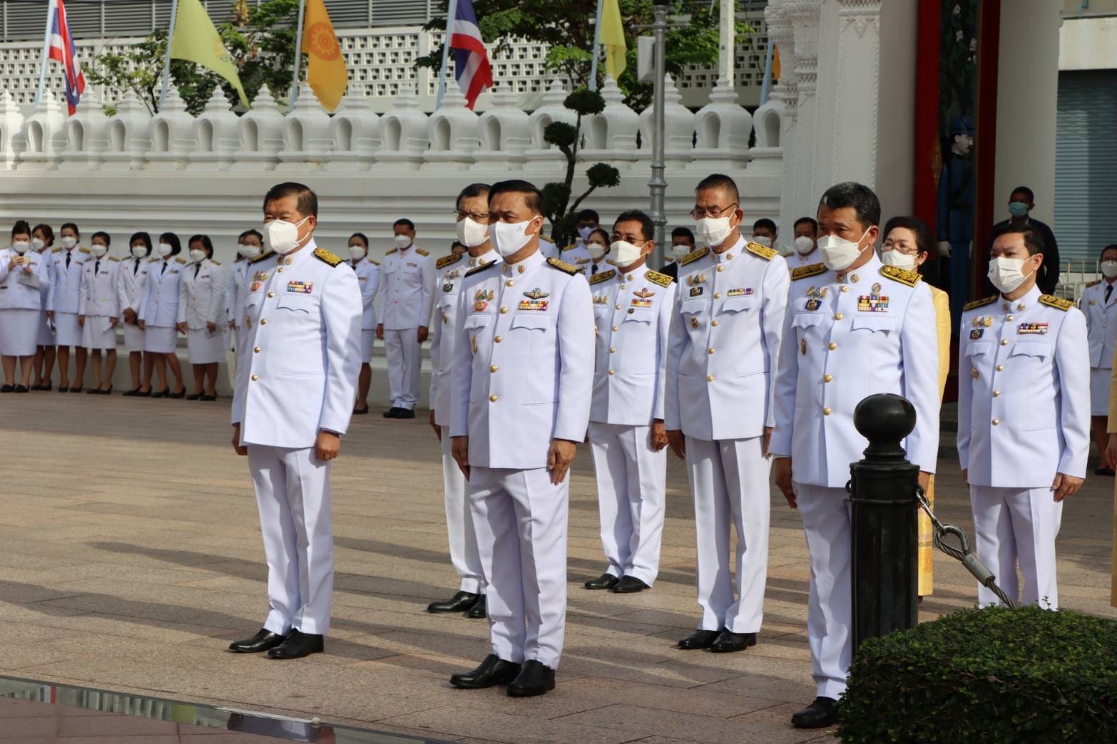 มท.2 ร่วมพิธีเนื่องในวันคล้ายวันสวรรคต พระบาทสมเด็จพระบรมชนกาธิเบศร มหาภูมิพลอดุลยเดชมหาราช บรมนาถบพิตรและพิธีทอดผ้าป่าสมทบทุน “โครงการทุนเล่าเรียนหลวงสำหรับพระสงฆ์ไทย