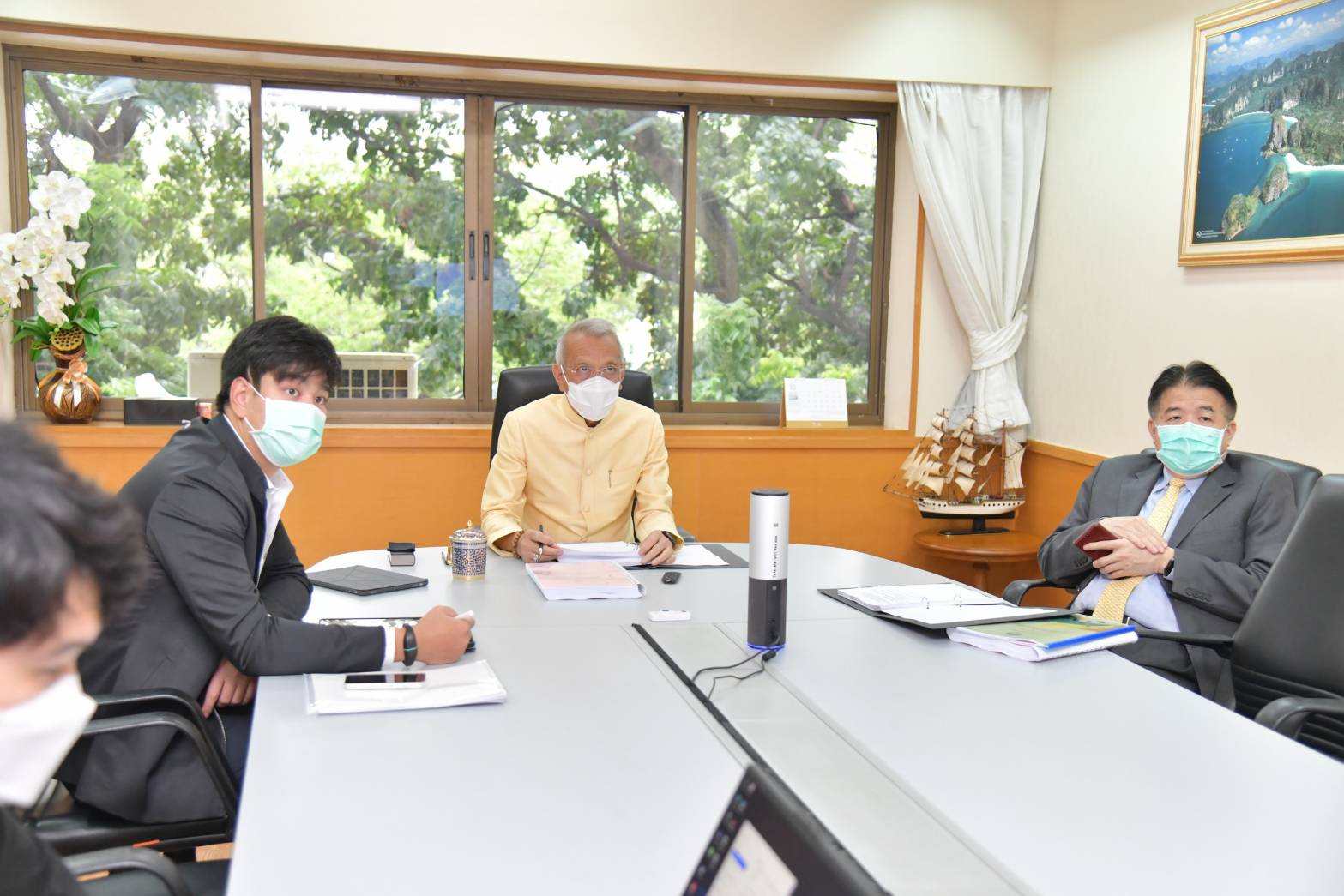 รมว.พิพัฒน์ รัชกิจประการ เป็นประธานการประชุมคณะกรรมการควบคุมการใช้สารต้องห้ามทางการกีฬาครั้งที่ 2/2564