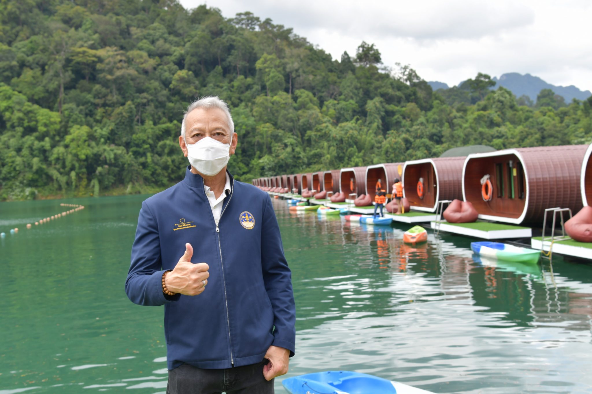 รมว.พิพัฒน์​ รัชกิจประการ พร้อมคณะ ลงพื้นที่ตรวจเยี่ยมแหล่งท่องเที่ยว​ เพื่อเตรียมความพร้อมในการรองรับนักท่องเที่ยว​ ณ​ จังหวัดสุราษฎร์ธานี