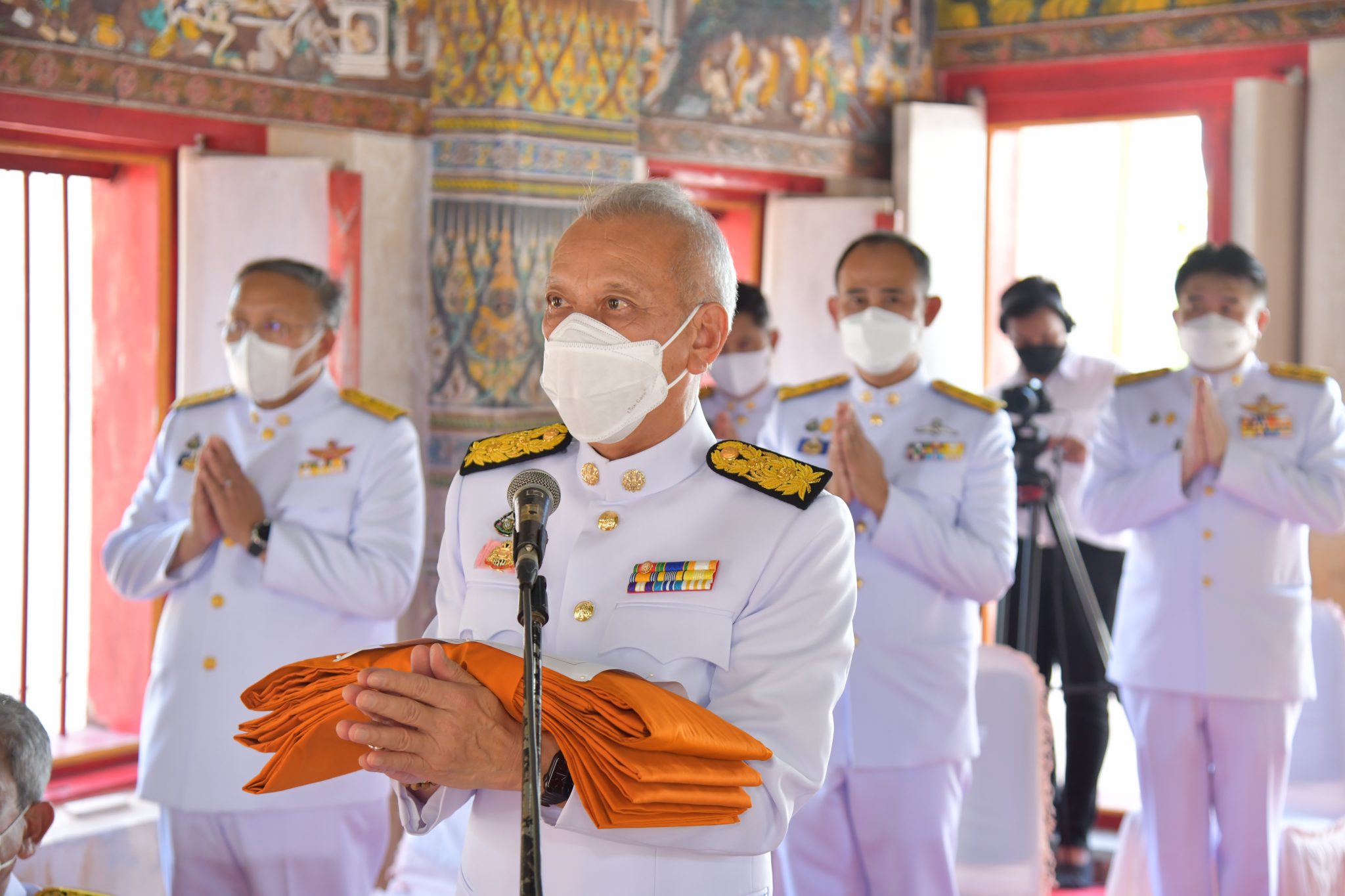 กระทรวงการท่องเที่ยวและกีฬา ถวายผ้าพระกฐินพระราชทาน ณ วัดชลธาราสิงเห (พระอารามหลวง) อำเภอตากใบ จังหวัดนราธิวาส