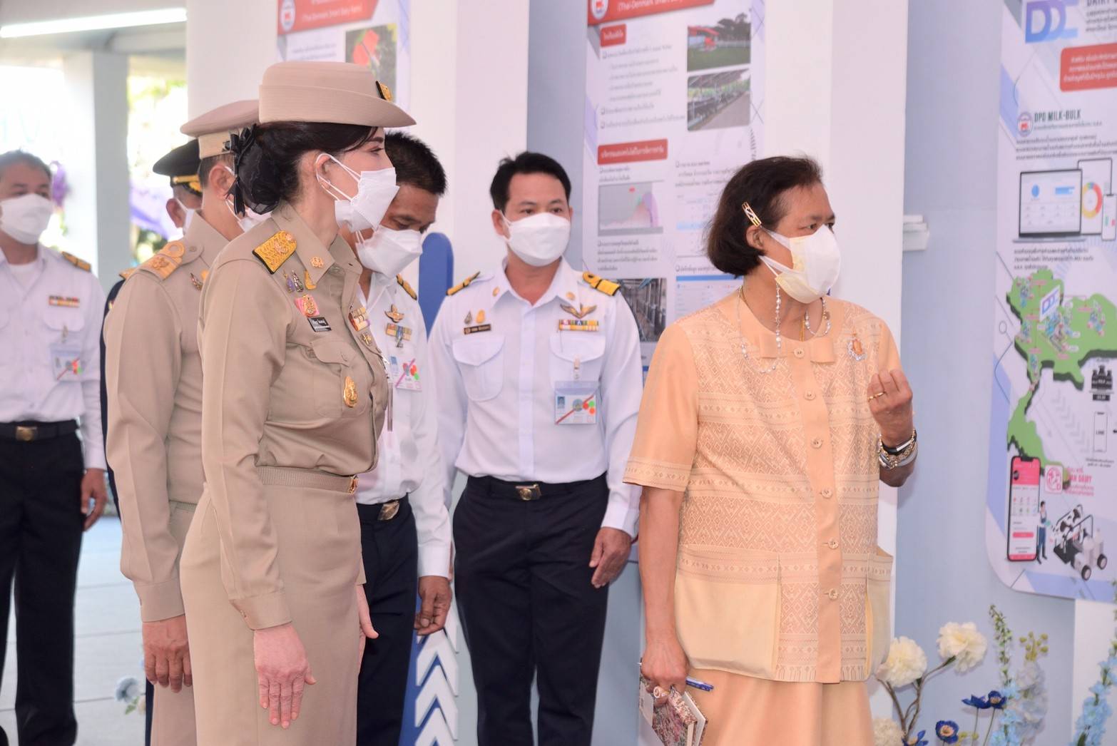 รมช.มนัญญา เข้าเฝ้ารับเสด็จฯสมเด็จพระกนิษฐาธิราชเจ้า กรมสมเด็จพระเทพรัตนราชสุดาฯ สยามบรมราชกุมารี เสด็จพระราชดำเนินทรงเปิดงานเทศกาลโคนมแห่งชาติ ประจำปี 2565