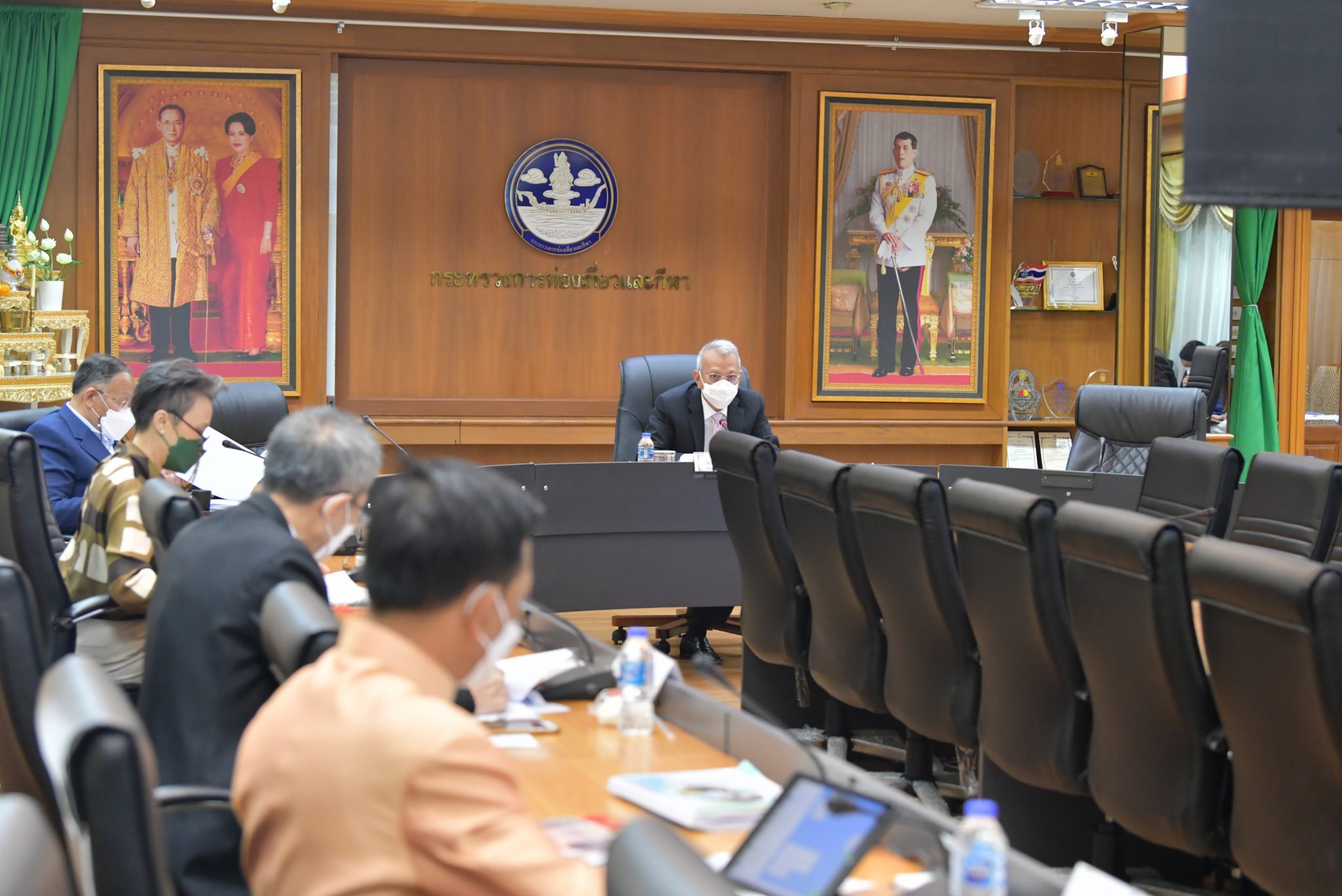 รมว.พิพัฒน์ รัชกิจประการ เป็นประธานคณะอนุกรรมการบริหารและกลั่นกรองวาระการประชุมคณะกรรมการนโยบายการท่องเที่ยวแห่งชาติ ครั้งที่ 1/2565