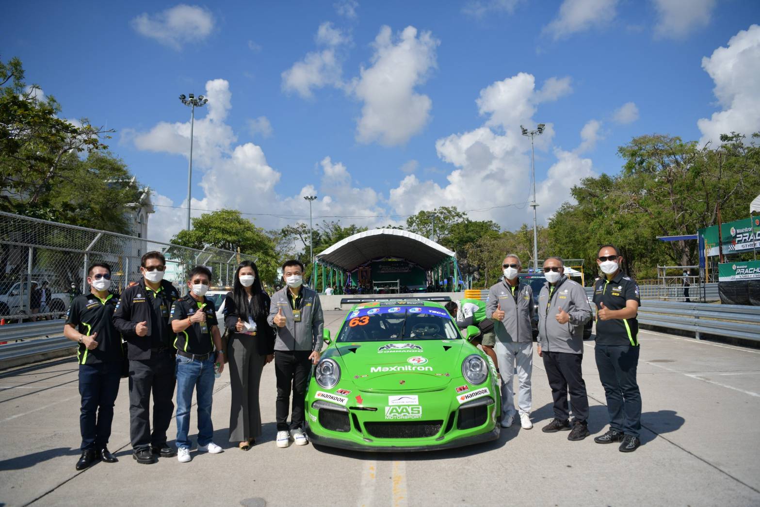 รมว.พิพัฒน์ รัชกิจประการ เป็นประธานในพิธีเปิดงานแข่งขันรถยนต์กีฬาทางเรียบ รายการ PT Maxnitron Racing Series 2021