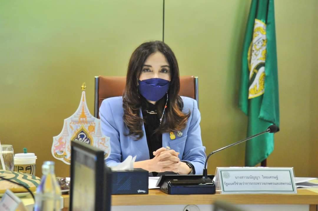 รมช.มนัญญา ไทยเศรษฐ์ เป็นประธานการประชุมและมอบนโยบายแนวทางการส่งออกผลไม้ของกระทรวงเกษตรและสหกรณ์ ฤดูกาลผลิต ปี 2565 ให้แก่ผู้ประกอบการโรงคัดบรรจุภาคตะวันออก