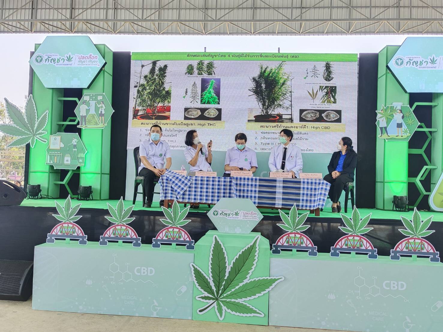 สุดพีค !!! ประชุมวิชาการกัญชาทางการแพทย์ "ปลดล็อก กัญชา กัญชง สร้างสุขภาพ สร้างรายได้" มีคนเข้าร่วมนับหมื่น ขายสินค้ากว่า 6 แสนบาท นักวิชาการเชียร์ ต่อยอดทั้งด้านการแพทย์ และ สร้างรายได้ ส่วน ประชาชน ยอมรับได้รับความรู้เพียบ