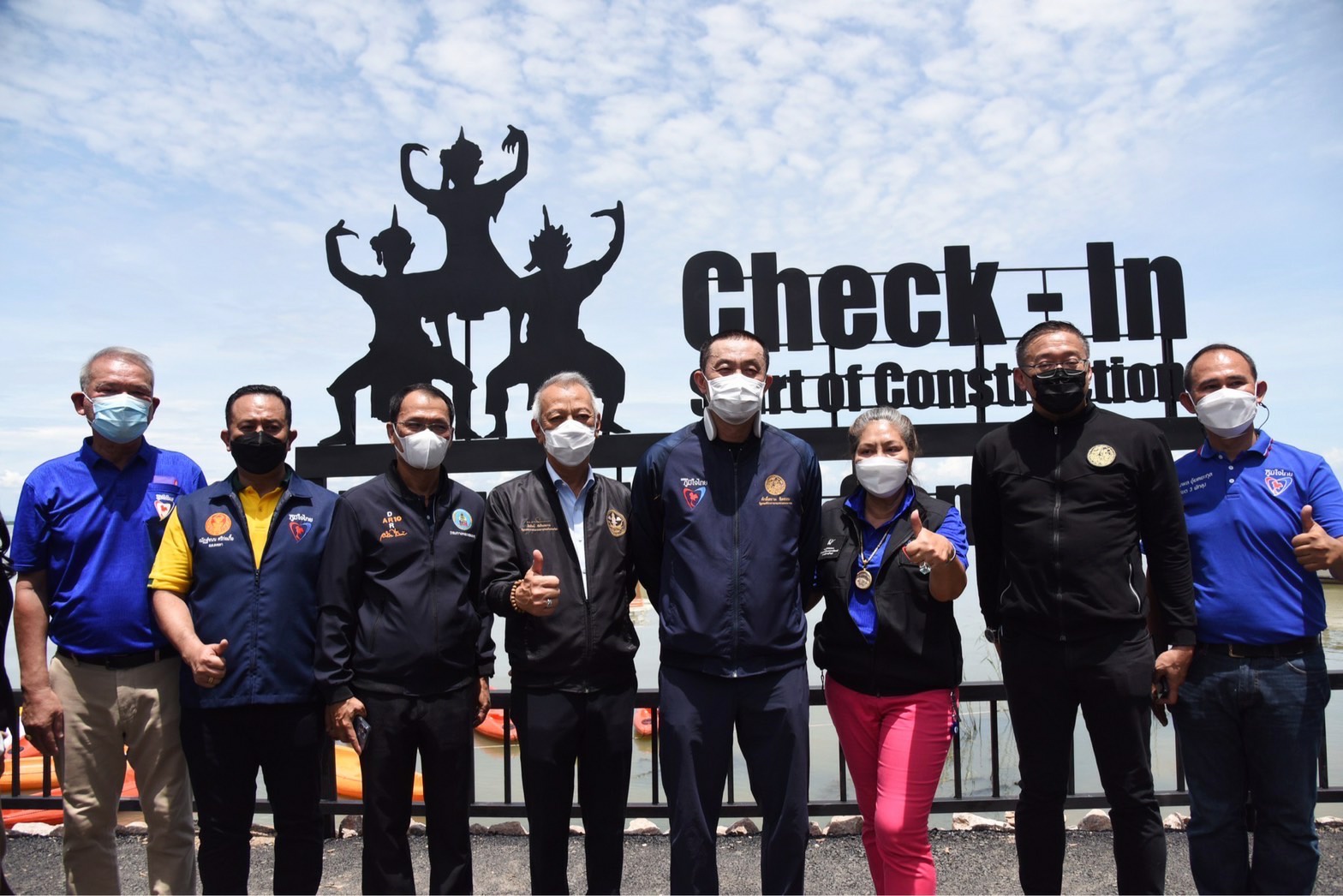 รมว.ท่องเที่ยวและกีฬา ร่วมพิธีวางศิลาฤกษ์โครงการก่อสร้างสะพานข้ามทะเลสาบสงขลา และสะพานเชื่อมเกาะลันตา