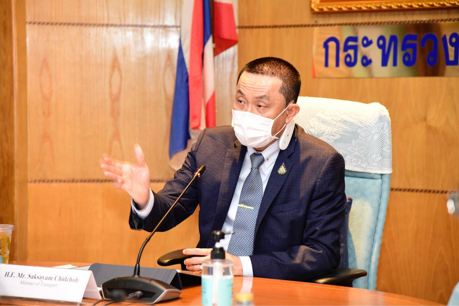 ศักดิ์สยาม เร่งรัดโครงการก่อสร้างรถไฟทางคู่ เน้น สั่งการบริหารจัดการ 6 มิติ รวมทั้งก่อสร้างผ่านเขตชุมชน และเร่งรัดเสนอ สศช.