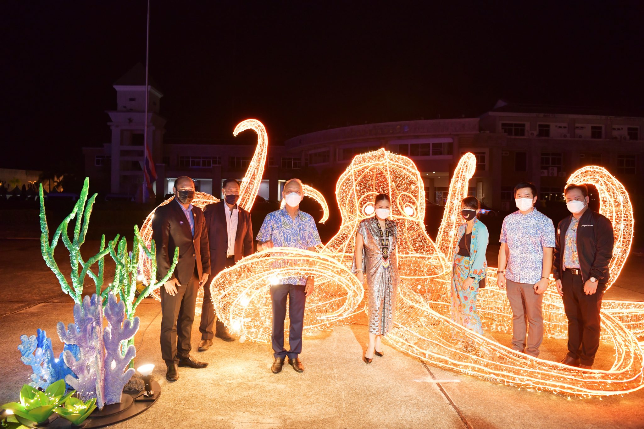 การท่องเที่ยวแห่งประเทศไทย เปิดงานเทศกาลประดับไฟ Aqua Luminaมหัศจรรย์แสงเรืองรองจากท้องทะเลอันดามัน 3 จังหวัดภาคใต้