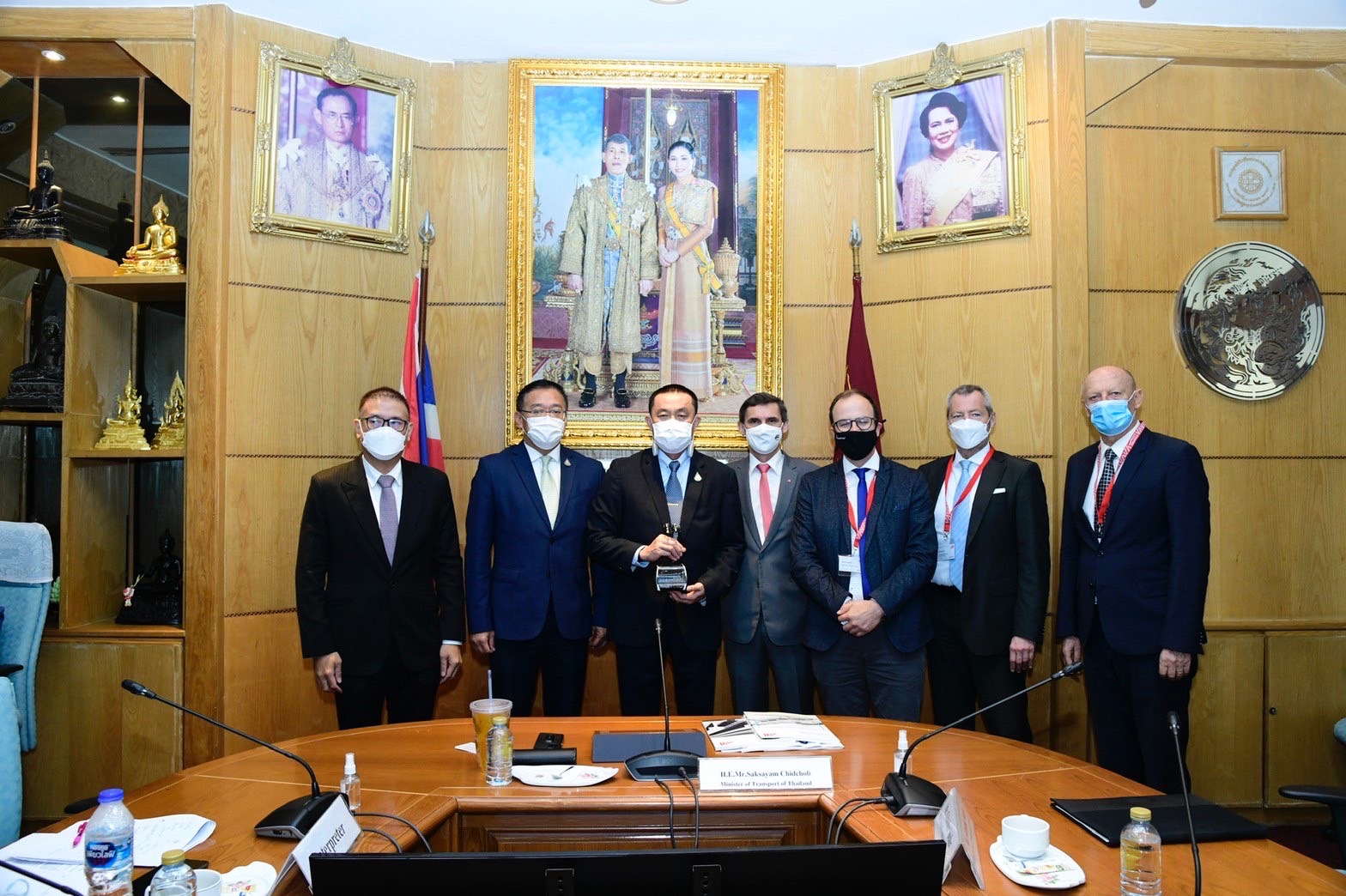 “ศักดิ์สยาม” ให้อัครราชทูตที่ปรึกษาฝ่ายการพาณิชย์ ณ สถานเอกอัครราชทูตออสเตรียประจำประเทศไทย เข้าเยี่ยมคารวะ และหารือเกี่ยวกับความร่วมมือด้านการสนับสนุนและส่งเสริมการคมนาคมในประเทศไทย