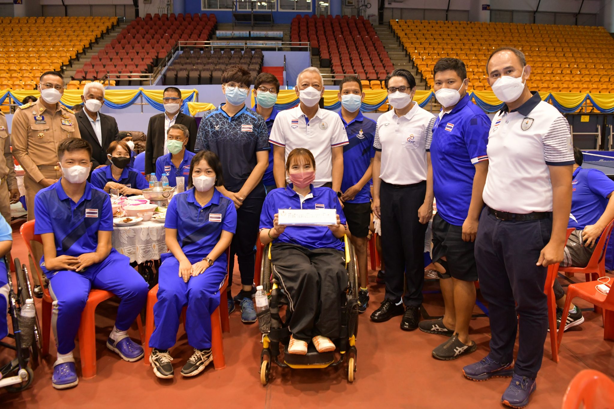 รมว.พิพัฒน์ และคณะฯ ตรวจเยี่ยมและให้กำลังใจนักกีฬา “อาเซียนพาราเกมส์ ครั้งที่ 11” ที่ศูนย์ฝึกฯ มวกเหล็ก และ โคราช