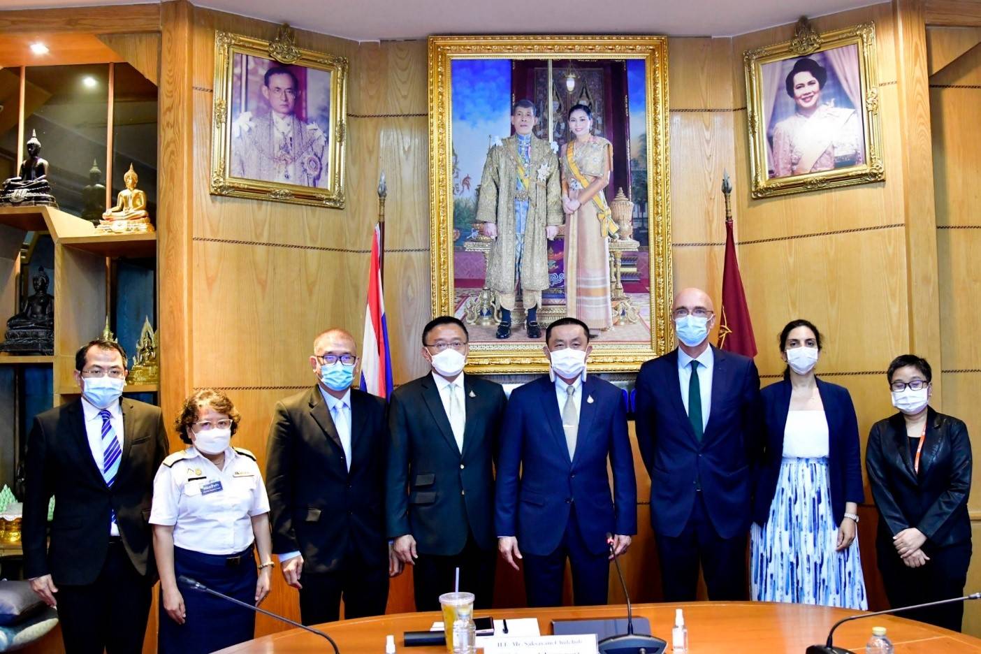 รมว.คค. ให้ Mr. Remco Johannes van Wijngaarden เอกอัครราชทูตราชอาณาจักรเนเธอร์แลนด์ประจำประเทศไทย เข้าพบ เพื่อหารือและผลักดันระบบการขนส่งที่มีประสิทธิภาพและยั่งยืน