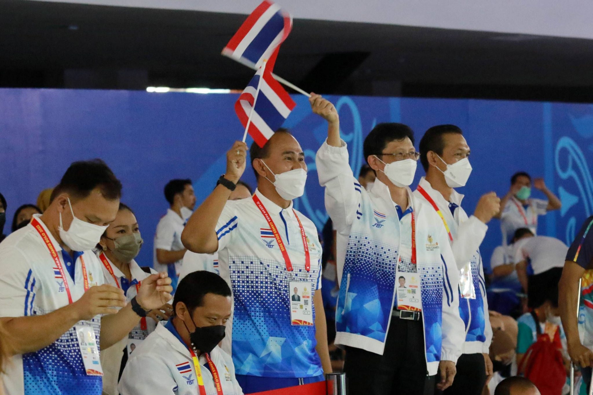 รมว.พิพัฒน์ รัชกิจประการ มอบหมายให้ เลขา รมว.กก.  เข้าเยี่ยมชมศูนย์อำนวยการคณะนักกีฬาไทย ร่วมเชียร์และให้กำลังใจกับนักกีฬาแบดมินตันและกรีฑา ทีมชาติไทยชุดสู้ศึกอาเซียนพาราเกมส์ ครั้งที่ 11 (โซโล 2022) ณ เมืองโซโล สาธารณรัฐอินโดนีเซีย