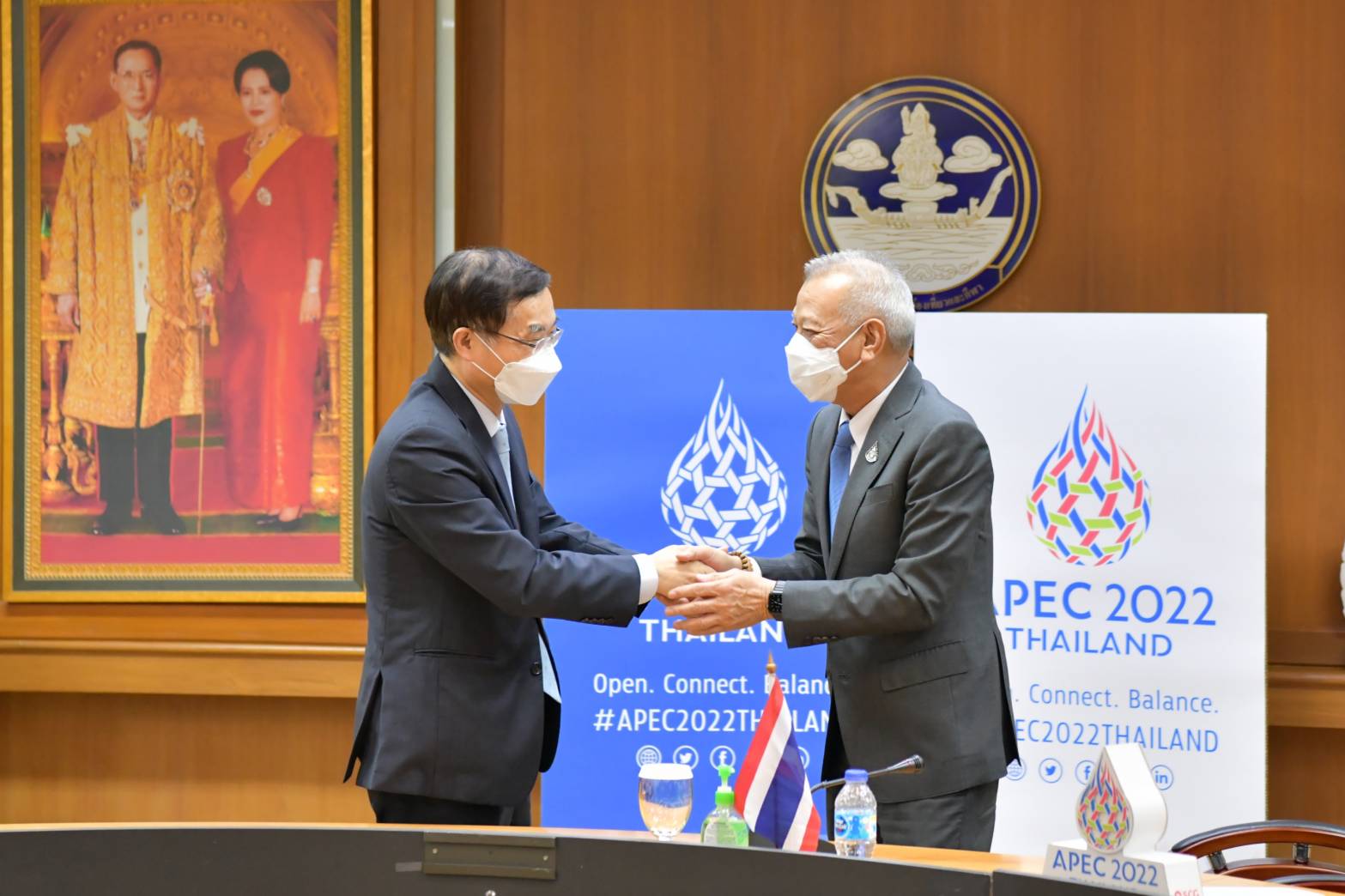 รมว.กก.พิพัฒน์ รัชกิจประการ ให้รัฐมนตรีช่วยว่าการกระทรวงวัฒนธรรม กีฬา และการท่องเที่ยวเกาหลี คนที่ 2 พร้อมคณะ เข้าเยี่ยมคารวะ และหารือเกี่ยวกับแคมเปญ Korea-Thailand Visit Year