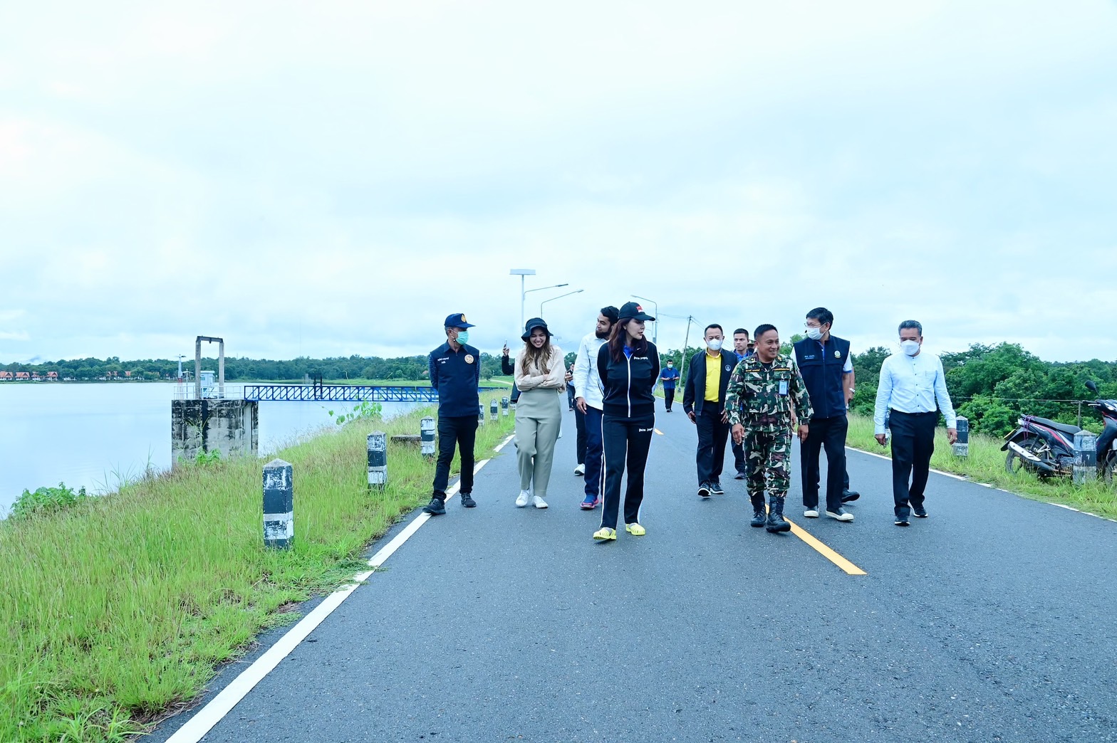 รมช.มนัญญา ไทยเศรษฐ์ ติดตามสถานการณ์น้ำเขื่อนทับเสลา ห่วงอุทกภัยในช่วงฤดูฝน