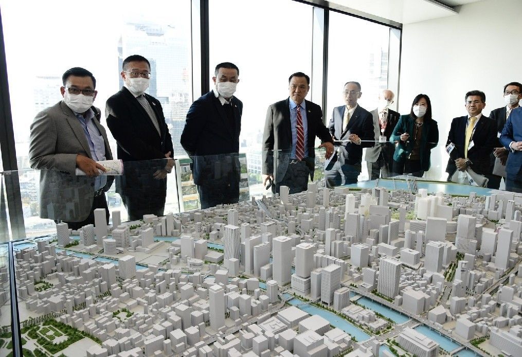 "อนุทิน - ศักดิ์สยาม" เยี่ยมชมโครงการ Umekita ระยะที่ 2 ณ นครโอซากา ประเทศญี่ปุ่น