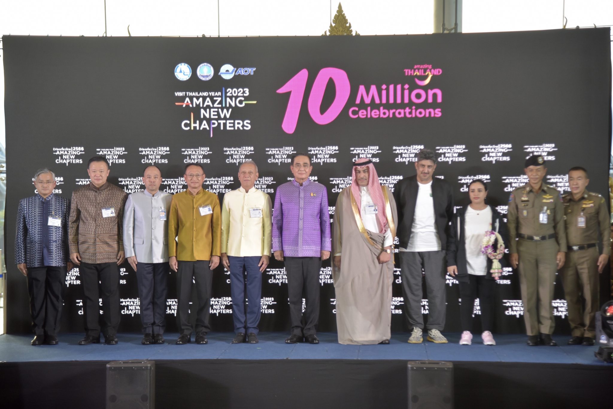 ททท. ส่งการบ้านรัฐบาล 10 ธันวา นักท่องเที่ยวต่างชาติ ครบ 10 ล้านคน ตามเป้าปี 65 จัดงาน “Amazing Thailand 10 Million Celebrations” ณ 7 สนามบิน 2 ด่านพรมแดน