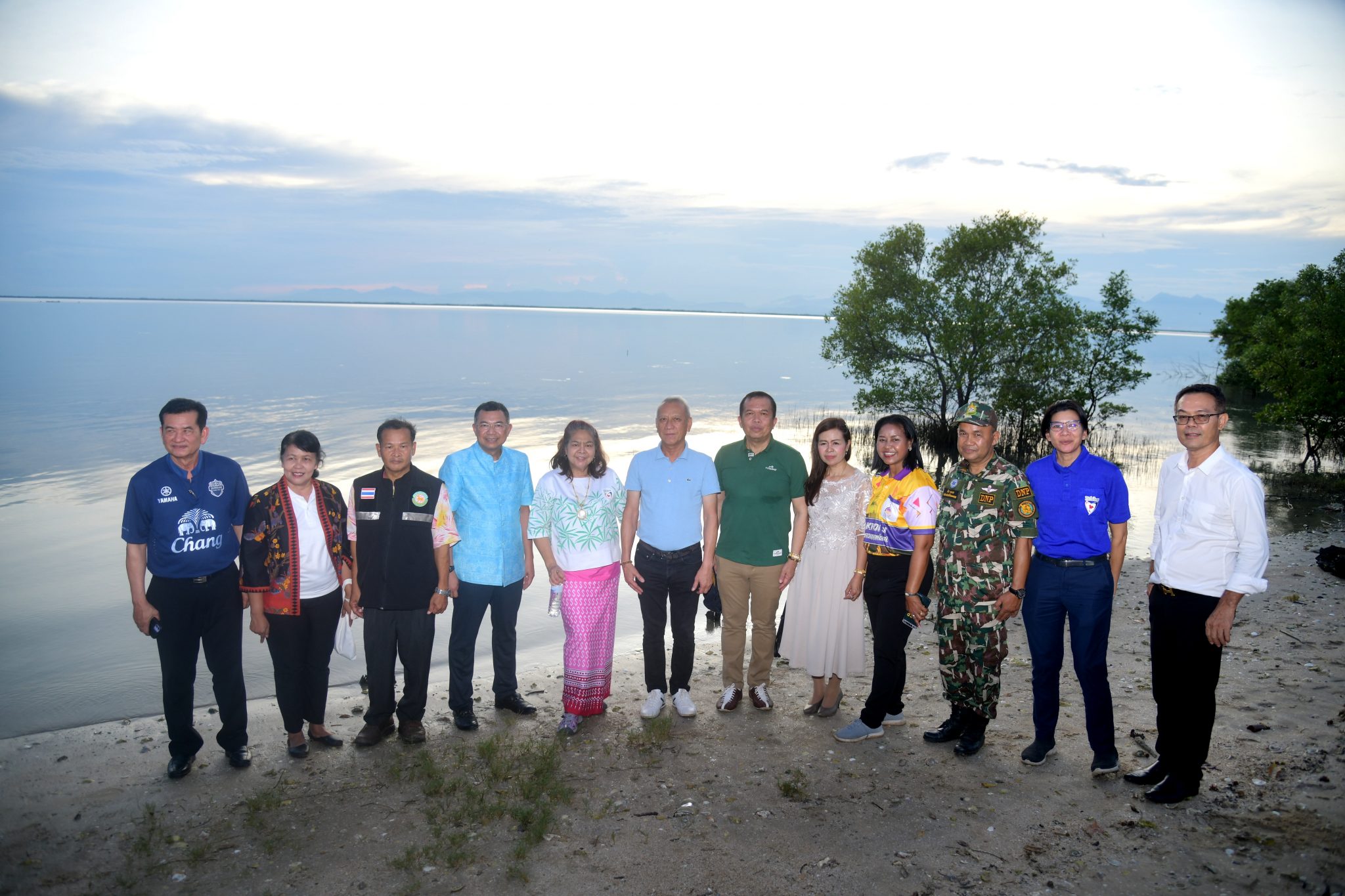 รมว.กก.พิพัฒน์ รัชกิจประการ สำรวจแหล่งท่องเที่ยวแหลมตะลุมพุก อำเภอปากพนัง จังหวัดนครศรีธรรมราช