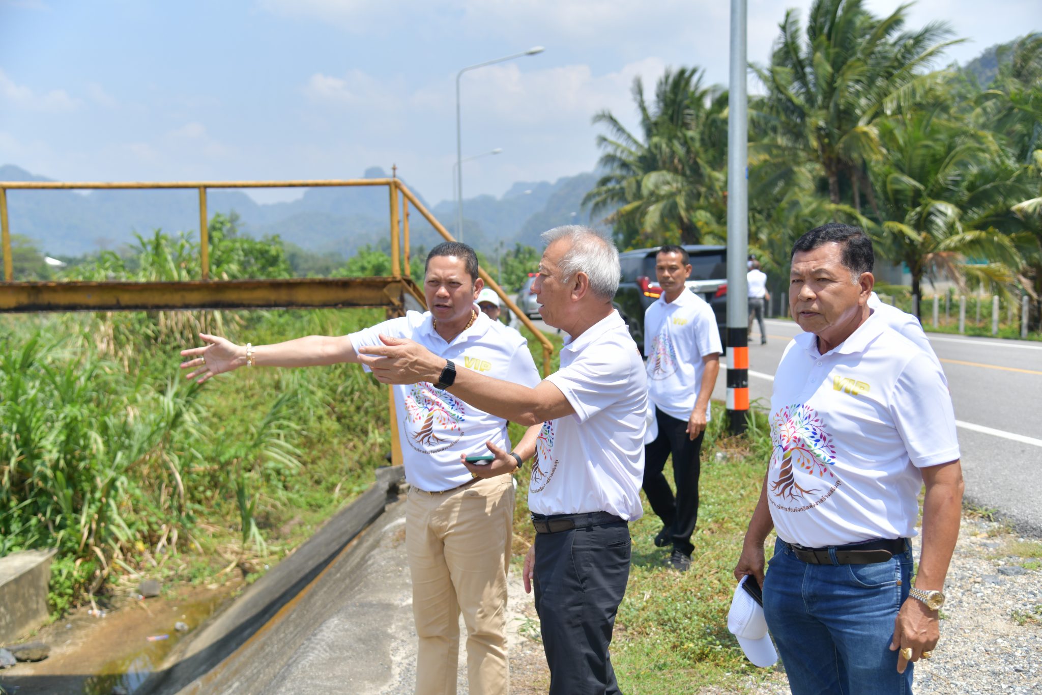 รมว.พิพัฒน์ สำรวจพื้นที่คลองพังงา  และ สำรวจแหล่งท่องเที่ยวท่าเรือสุระกุล ณ ตำบลกระโสม อำเภอตะกั่วทุ่ง จังหวัดพังงา