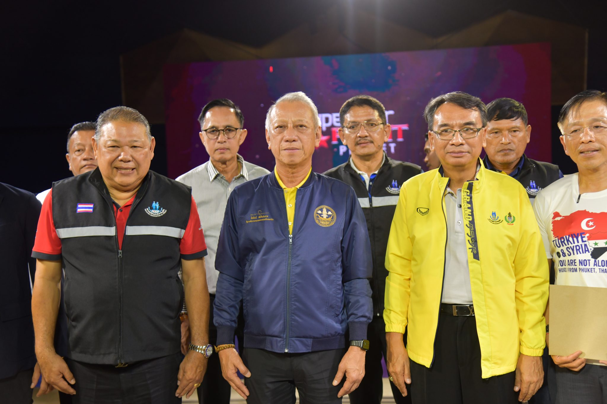 รมว.พิพัฒน์ เปิดการแข่งขันกีฬามวยไทย ศึก "Super star fight Phuket 2023"