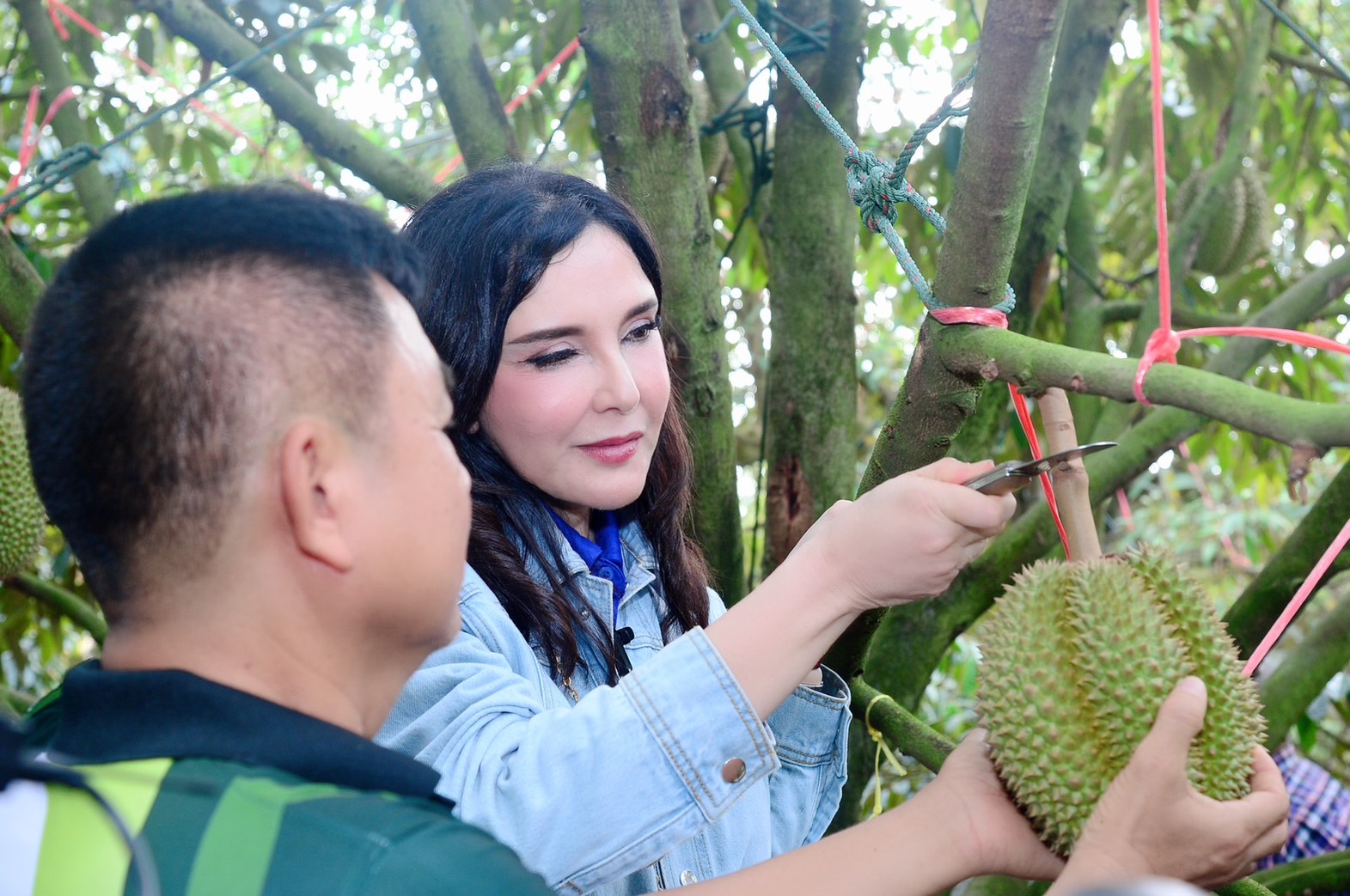 ‘รมช.มนัญญา’ เยี่ยมชมสวนทุเรียน GAP จ.จันทบุรี