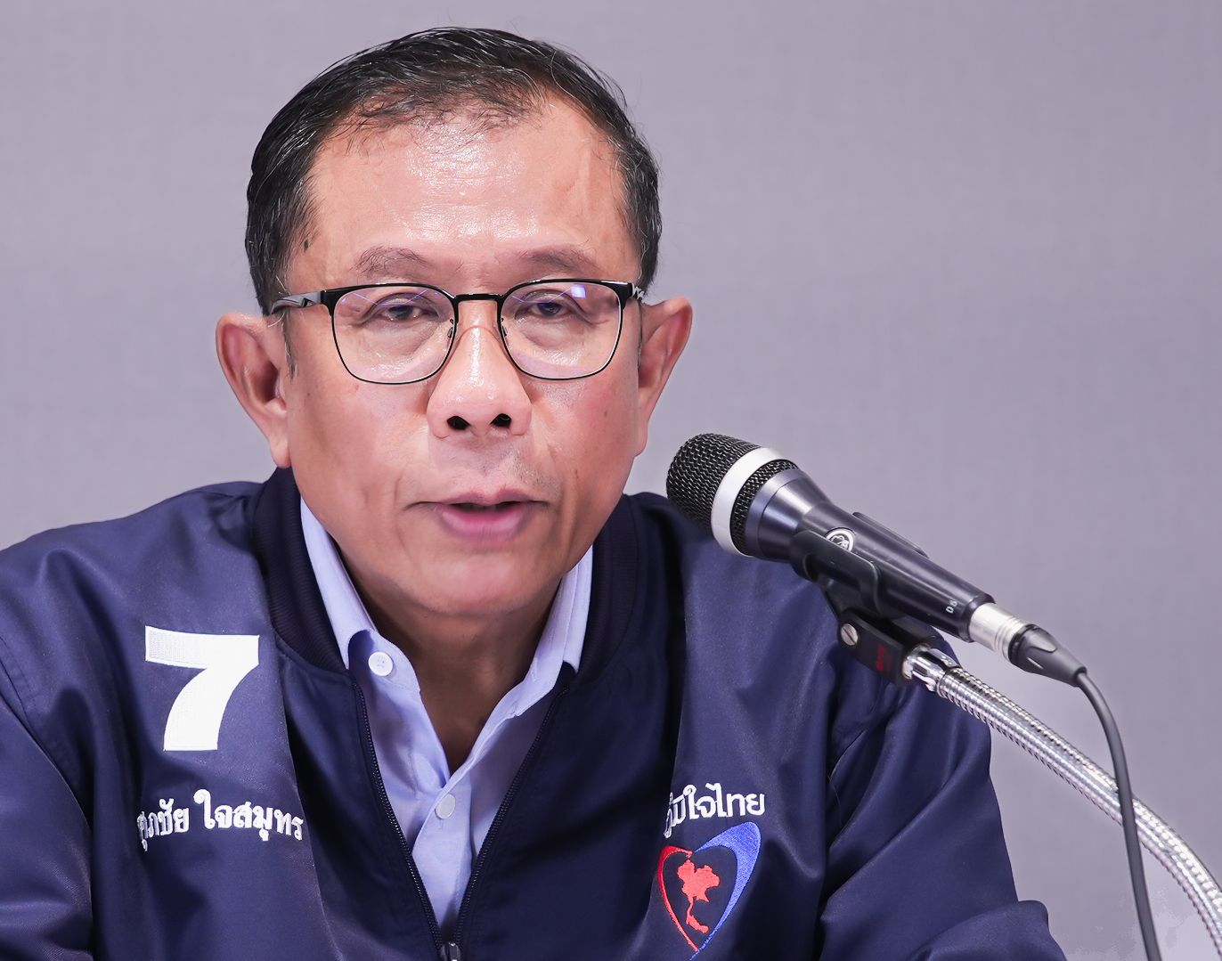 “ศุภชัย” เผย ภูมิใจไทย เดินหน้าใช้กฎหมายจัดการพวกบิดเบือน กล่าวหาใส่ร้าย พรรคภูมิใจไทย โทษสูงสุดถึงขั้นยุบพรรค