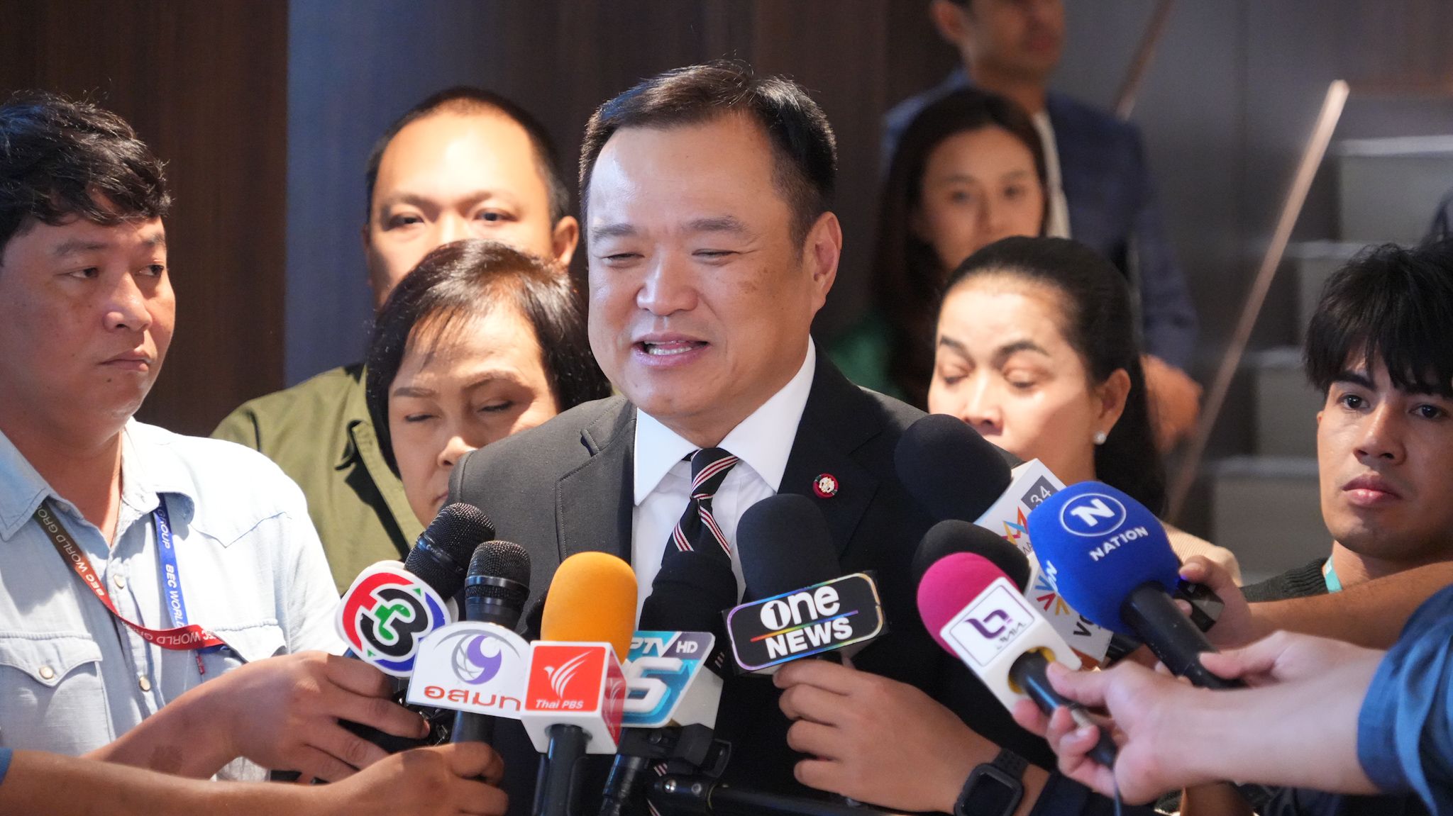 “อนุทิน” ไม่กดดัน “เพื่อไทย” ปมจัดกระทรวงฯ