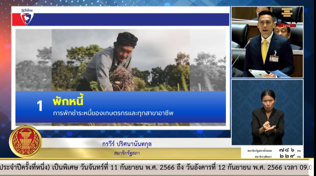 "สส.กรวีร์ ปริศนานันทกุล" ความสำเร็จของรัฐบาลเกิดขึ้นได้ ต้อง "พูด แล้ว ทำ"