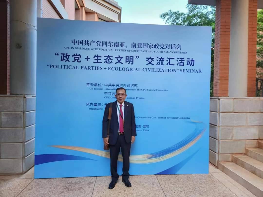 "ศุภชัย" โพสต์ แสดงปาฐกถา ในประเทศจีน ชื่นชมนโยบาย “Green and Belt”ในการพัฒนาเศรษฐกิจให้เติบโตไปพร้อมๆ กับการเป็นมิตรกับสิ่งแวดล้อม เชื่อไทยได้ประโยชน์ โครงการรถไฟความเร็วสูง ไทย-จีน