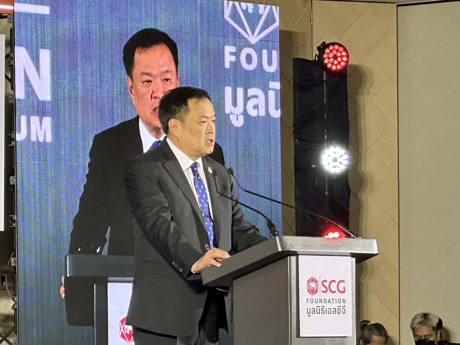 “อนุทิน” เปิดงานมูลนิธิ SCG ย้ำ การจะอยู่รอดในสังคม ต้องมีคุณธรรม ควบคู่กับความสามารถด้านเศรษฐกิจ