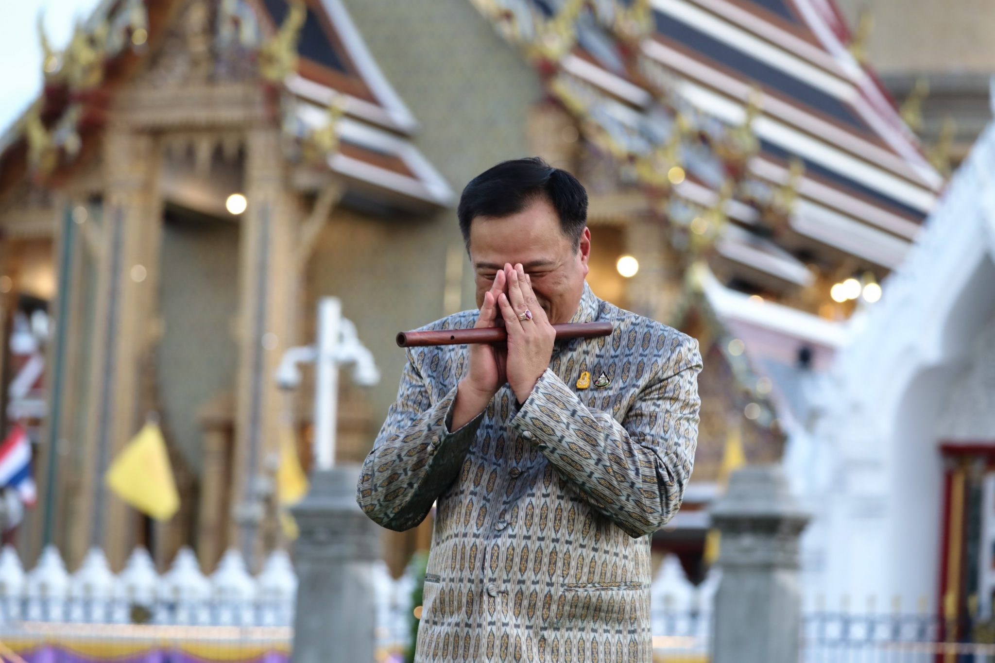 “อนุทิน” โชว์เป่า “ขลุ่ย-ร้องเพลง” เปิดงาน "มหาดไทยภิรมย์ ชมดนตรีในสวน" นักดนตรีสุดปลื้ม ได้เล่นร่วม มท.1