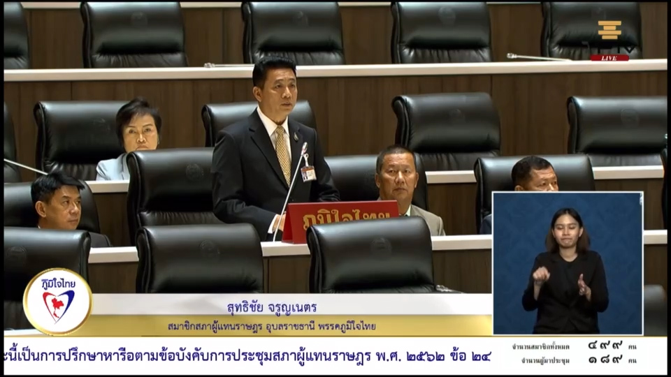 “สุทธิชัย” เร่ง สนับสนุน งป. ซ่อมแซม ทล.2233 จ.อุบลฯ เพื่อความสะดวกปลอดภัยของผู้ใช้รถใช้ถนน