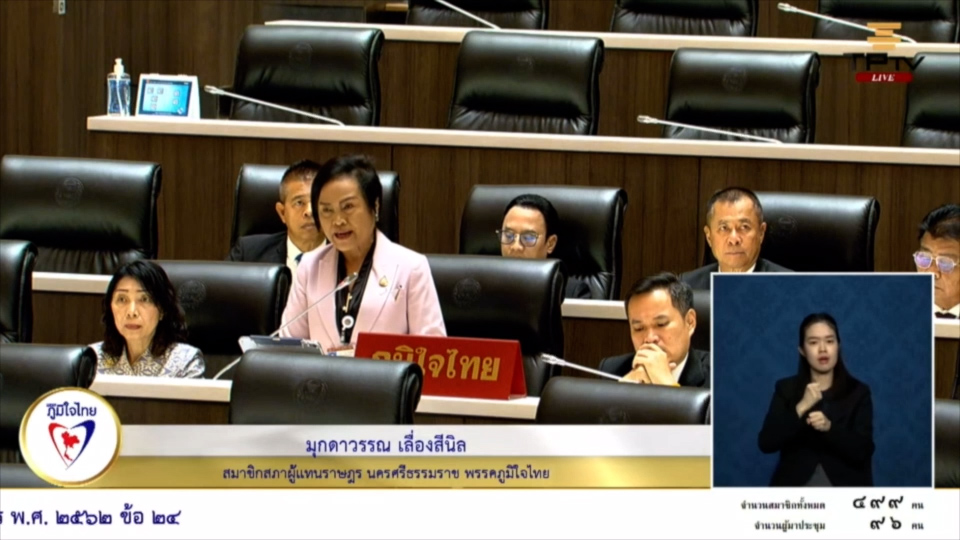 “มุกดาวรรณ” ตามความคืบหน้า “ถนน ทล.4189” พร้อมสะท้อนปัญหาที่เกิดขึ้น เพื่อเร่งการซ่อมเเซมถนน ให้กับปชช. .