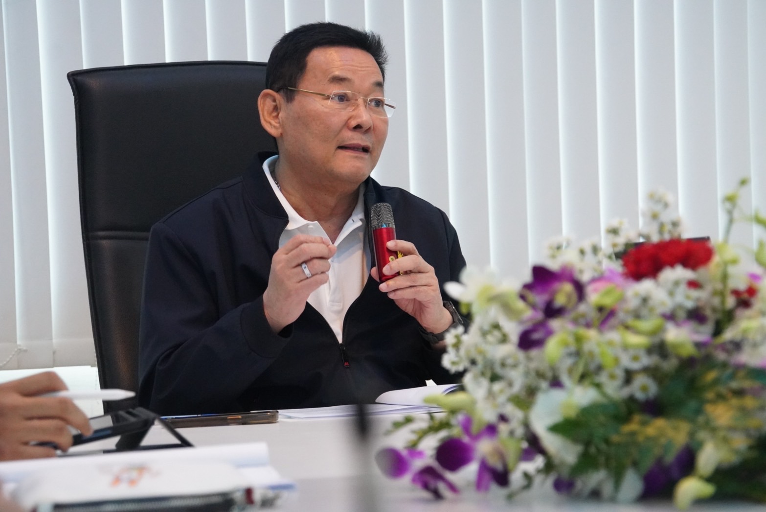 “นภินทร” เยี่ยมชมกระบวนการผลิต “กุ้งแช่แข็ง” บริษัท โกลด์เด้นซีฟู้ด อินเตอร์เนชั่นแนล จังหวัดระนอง ดันเป็นกุ้งกุลาดำ GI จ.ระนอง เพิ่มยอดขายในต่างแดน