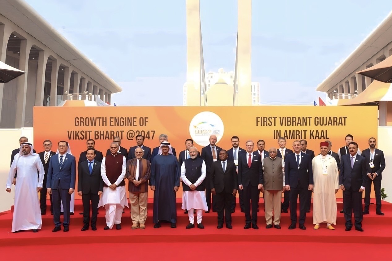 ‘นภินทร’ เข้าร่วมงานประชุมระดับรัฐมนตรี Vibrant Gujarat Global Summit ครั้งที่ 10 ร่วมกับประเทศภาคีกว่า 30 ประเทศ พร้อมพานักธุรกิจไทยเปิดบูธแสดงศักยภาพการลงทุนที่อินเดีย