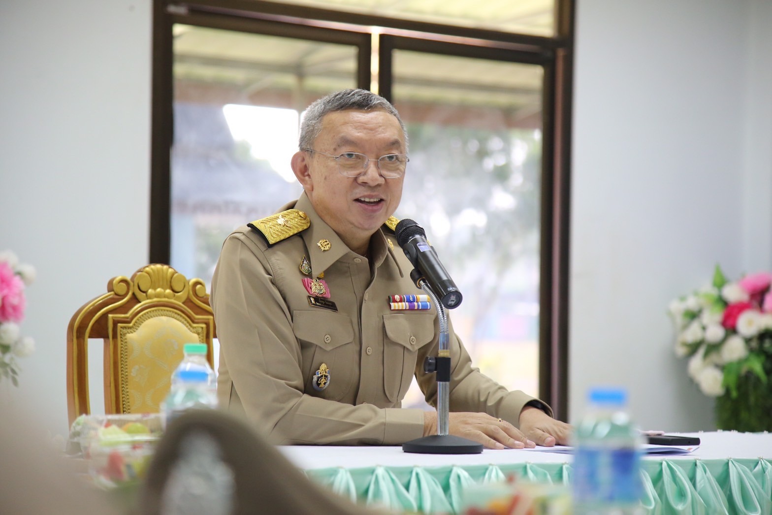 เสมา 1 ลงพื้นที่ติดตามนโยบายเรียนดี มีความสุข ที่อนุบาลปะทิว ชุมพร ก่อนประชุม ครม. สัญจร 1/2567
