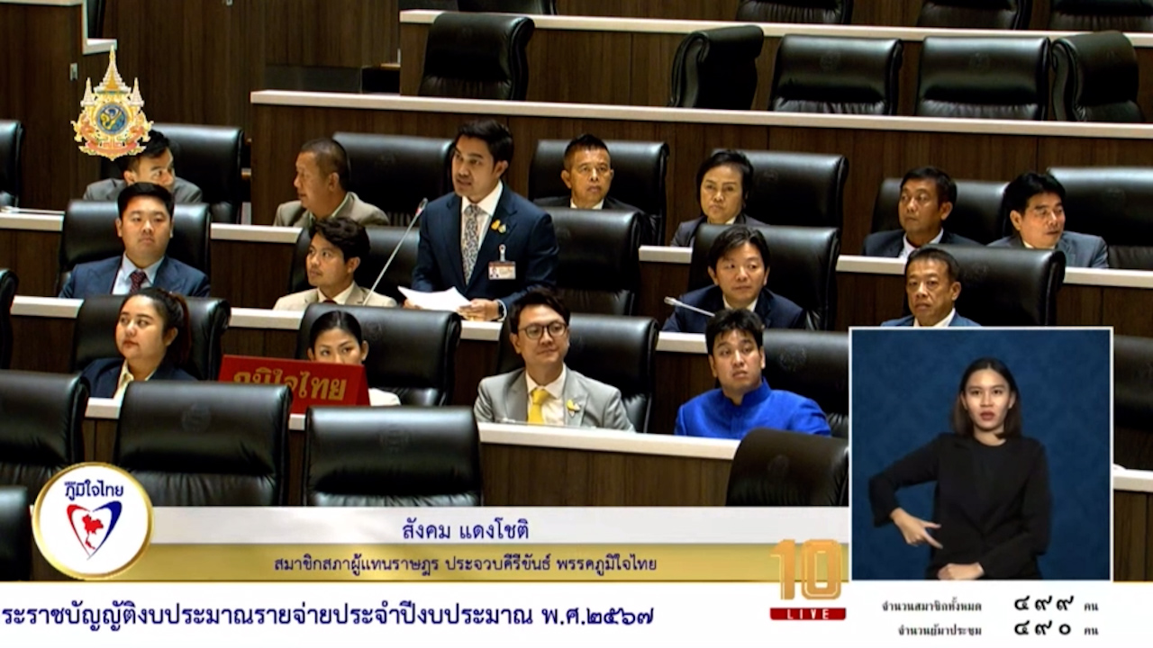 “สังคม แดงโชติ” สนับสนุนงบประมาณ 2567 ยก 4 โครงการอันเนื่องจากพระราชดำริ ให้รัฐบาลสนับสนุนการขับเคลื่อน ยก “สบู่ดำ” Bio-jet Fuels นำมาใช้ผสมน้ำมันเครื่องบิน ลดภาวะโลกร้อน ที่ ICAO ตั้งเป้าหมาย คาร์บอนเครดิตในอุตสาหกรรมการบิน