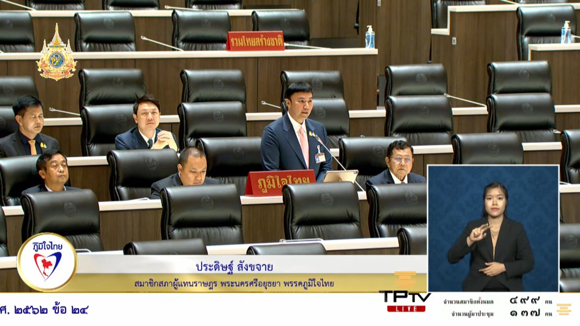 ส.ส.อยุธยา “ประดิษฐ์ สังขจาย” เรียกร้อง ไฟส่องสว่าง บนถนนทางหลวง และให้กรมชลประทานวางแผนน้ำให้เกษตรกรทำนา