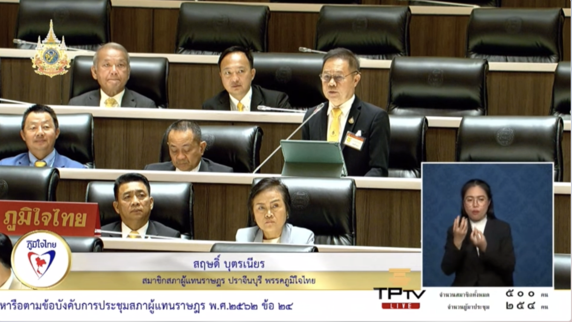 สุดอันตราย ! สส.สฤษดิ์ หารือสภา ถนนขรุขระ เหล็กแหลมโผล่ หน้าโรงเรียนวัดศรีสุวรรณาราม พร้อมขอจัดงบประมาณให้นักเรียนโรงเรียนเอกชน อนุบาล ถึง ป.6 ได้โอกาสรับประทานอาหารกลางวัน ลดภาระผู้ปกครอง.